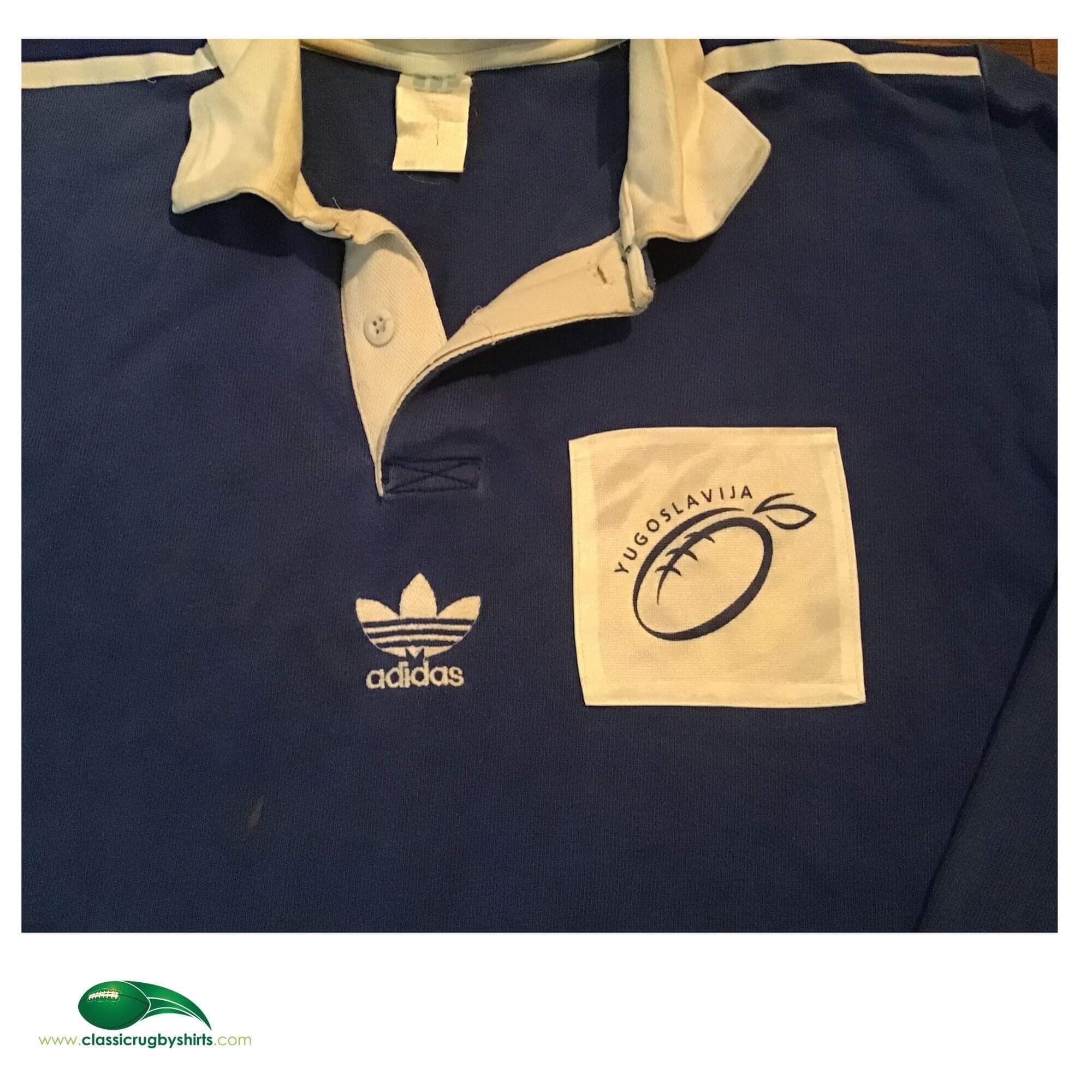 Classic World Rugby Shirts | 1980 Yugoslavia Old Vintage Jerseys