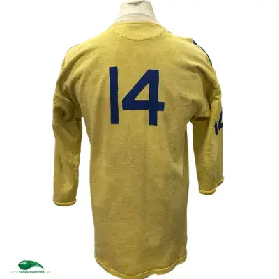 1981 1984 Cardiff City Blue Dragons Match Worn Number 14 Rugby League Shirt Large