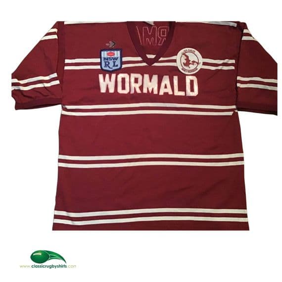 Classic Rugby Shirts | 1987 Manly Sea Eagles Vintage Old Jerseys