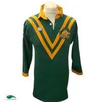 1985 Australia Kangaroos Rugby League Shirt | Old Official Classic Jersey - Vintage Classic Rugby Shirts