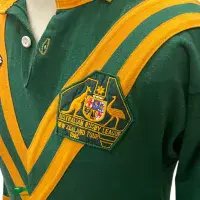 1985 Australia Kangaroos Rugby League Shirt | Old Official Classic Jersey - Vintage Classic Rugby Shirts