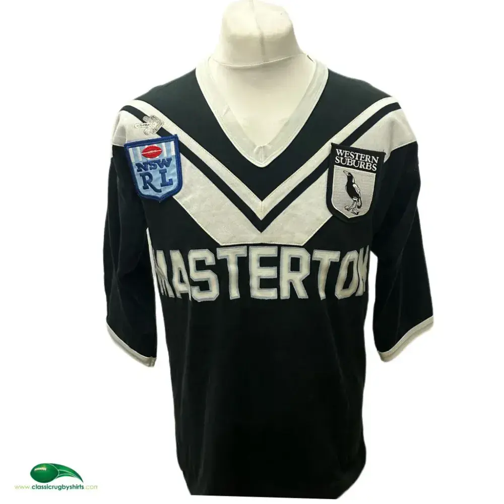 Classic Rugby Shirts | 1986 Western Suburbs Vintage Old Jerseys