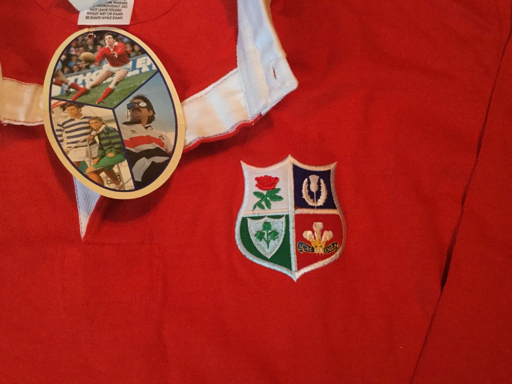 Maillot rugby British and Irish Lions Britaniques Umbro Union 1986 Jersey - L