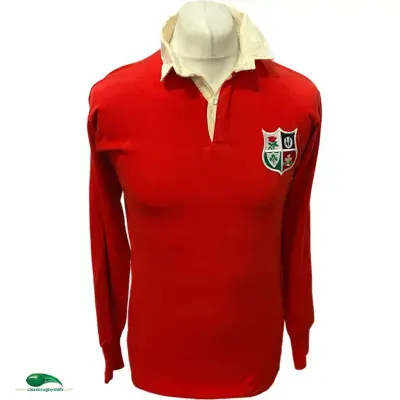 1986 British and Irish Lions L/s Rugby Union Shirt Small