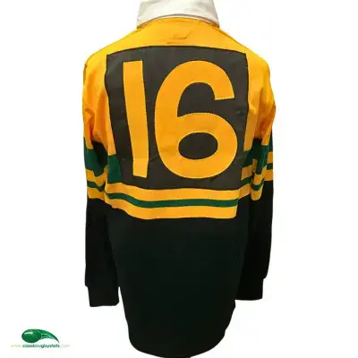1986  Overseas Union XV No 16 Match Worn Rugby Shirt XL