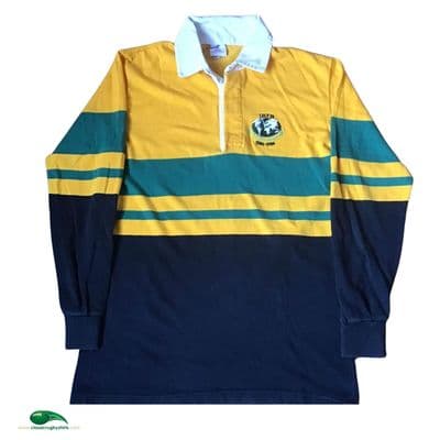 Maillot d'entraînement Australie 2002 2003 Rugby Union homme moyen Maillot d'entraînement Australie 2002 2003 Rugby Union homme moyen