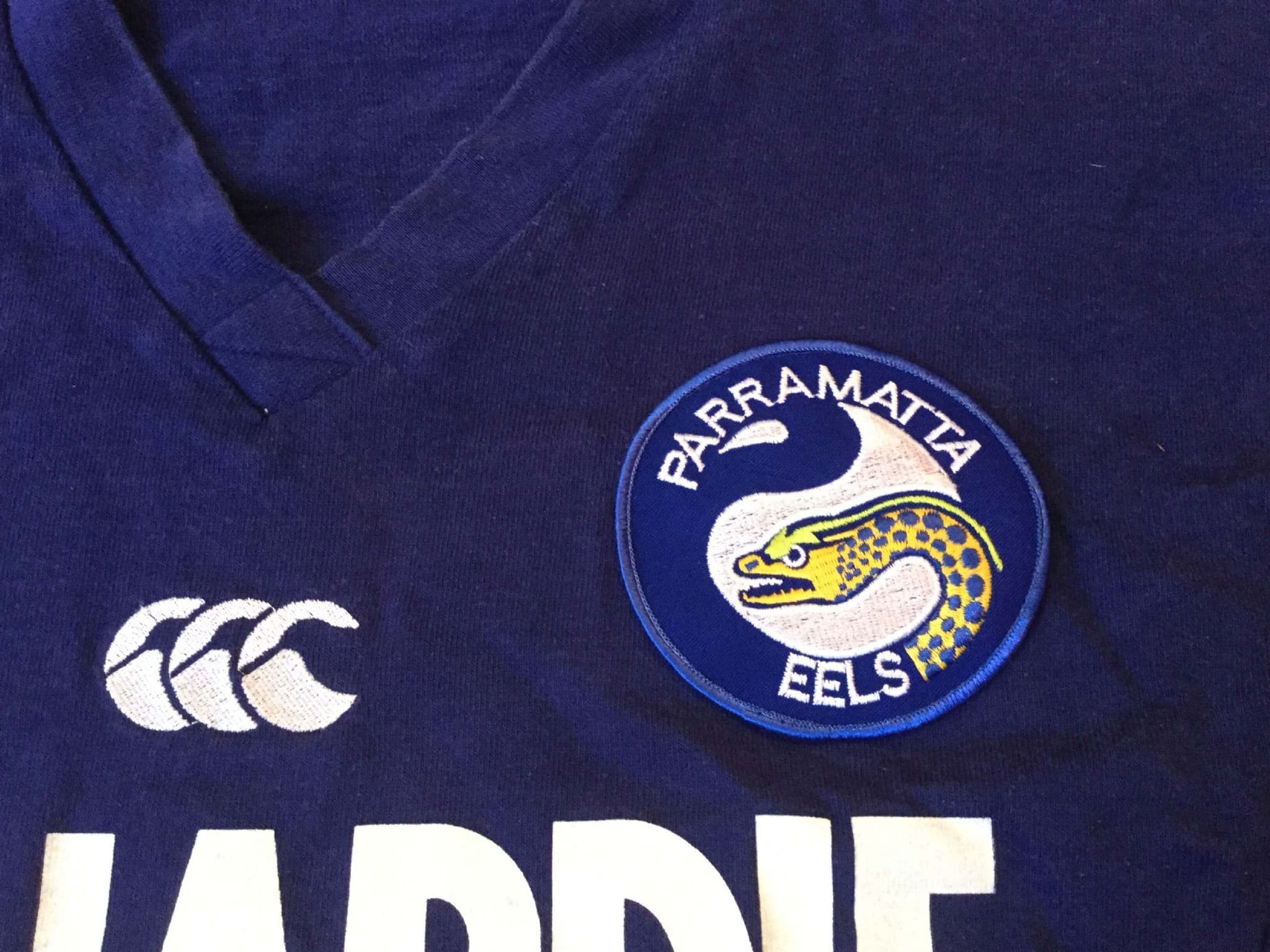 Short Rugby Vintage Parramatta Eels 1947 - NRL 2004 ISC Bleu Homme Taille M