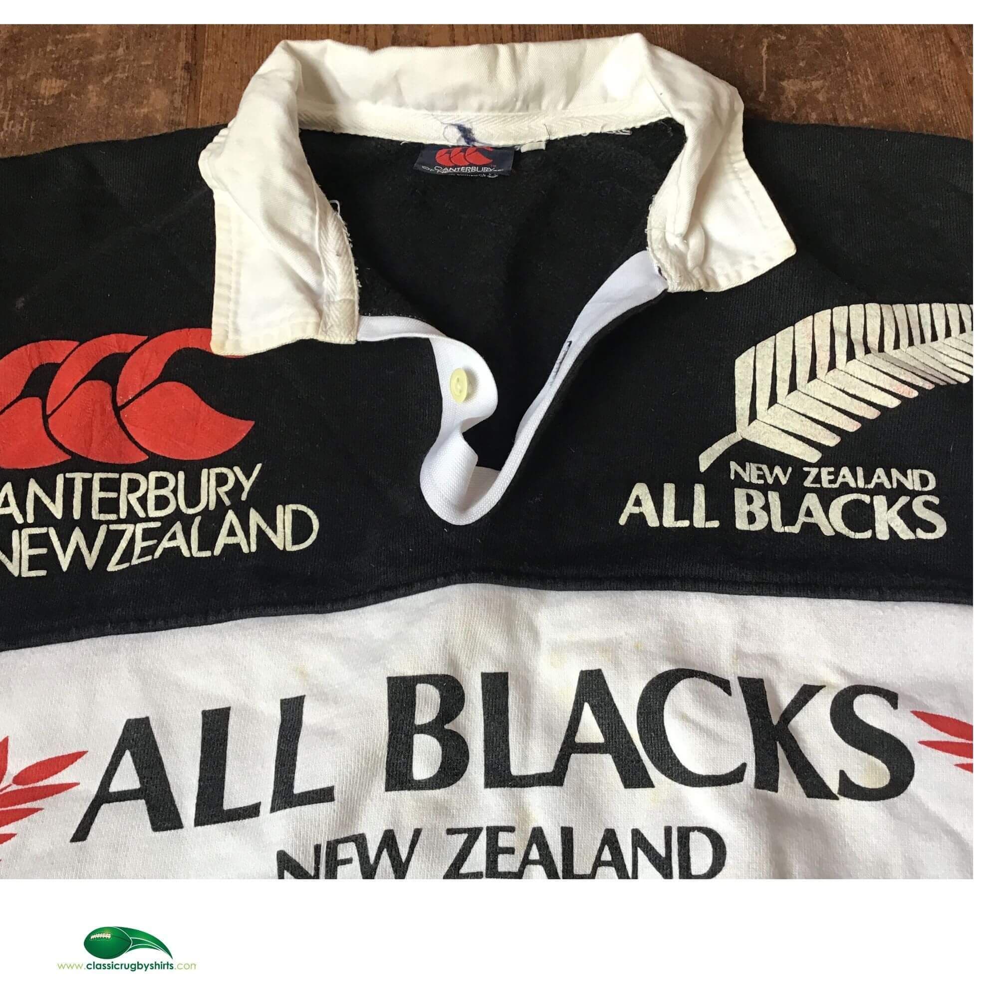 World Cup Rugby Shirts | 1987 New Zealand RWC Vintage Old