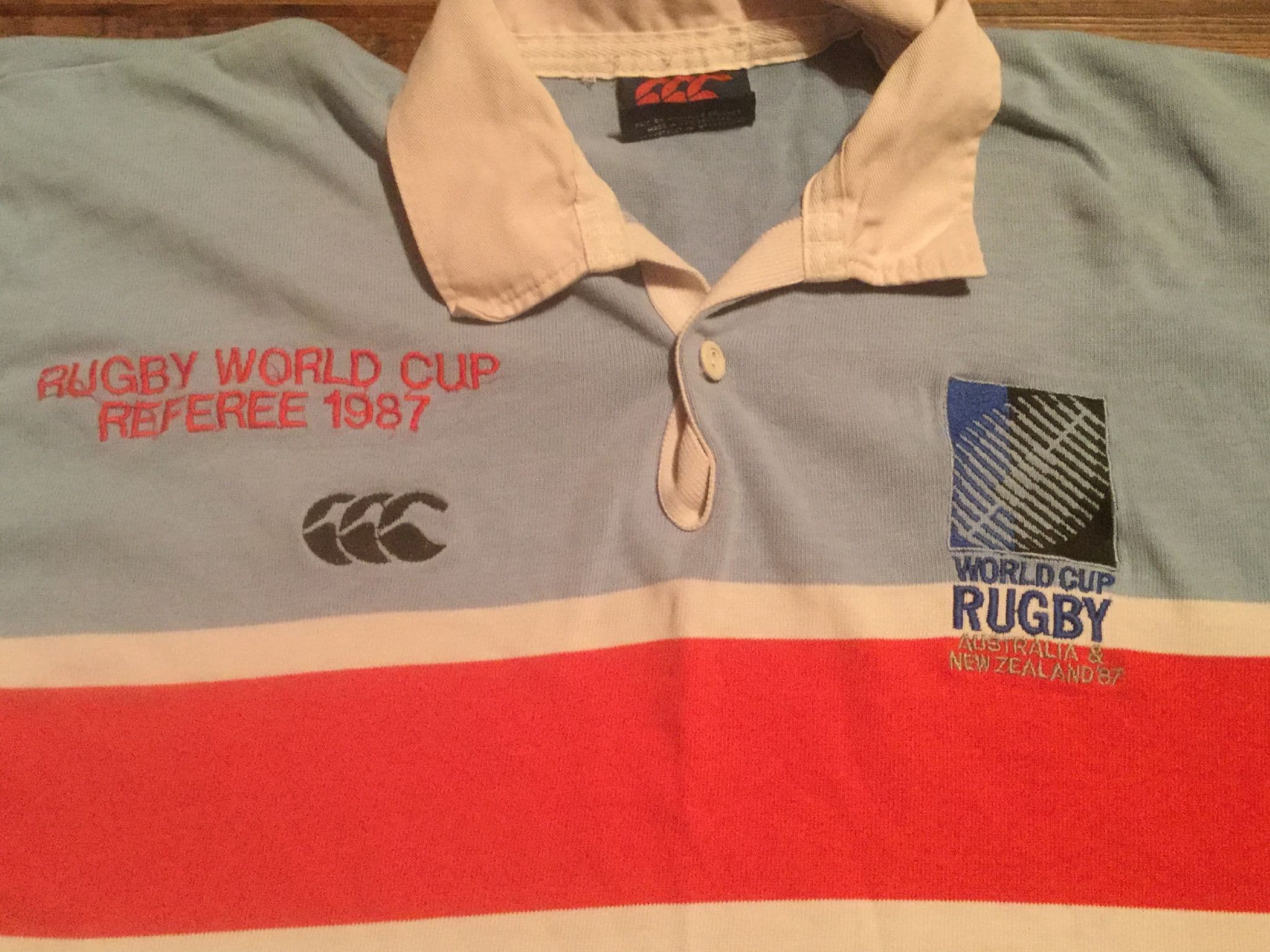 Classic Rugby Shirts | 1987 Referees Old Vintage Jersey