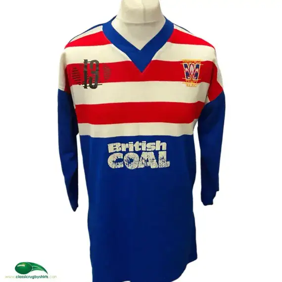 1988 Wakefield Trinity Vintage Rugby Shirts Old Retro Jerseys