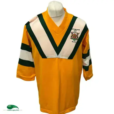 1989 1990 Nottingham City Rugby League Away Shirt Medium