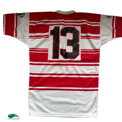 1989 1990 Wigan Hanley No 13 Match Worn Rugby League  Shirt