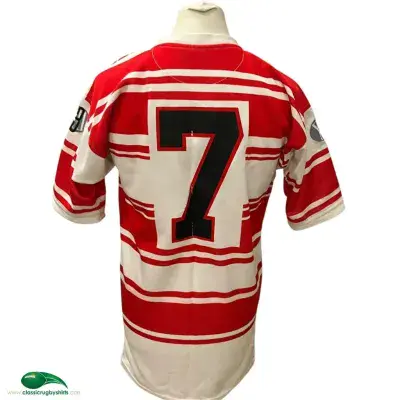 1989 1990 Wigan No 7 Match Worn Rugby League  Shirt