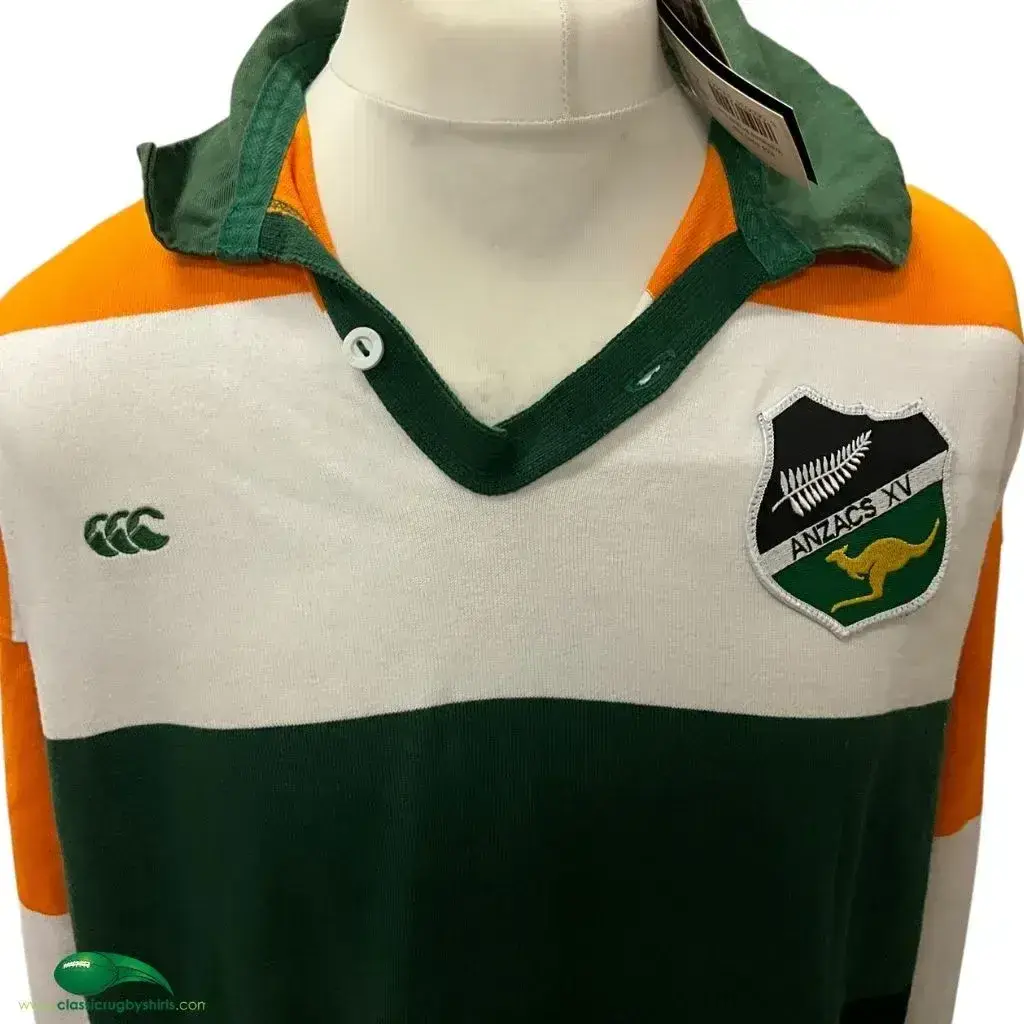 1989 ANZAC XV Rugby Shirt | Old Official Canterbury Jersey