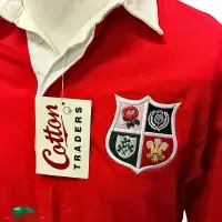 1989 British and Irish Lions Rugby Shirt | Old Official Cotton Traders Jersey