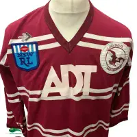World Rugby Shirts | 1990 Manly Sea Eagles Vintage Old Jerseys