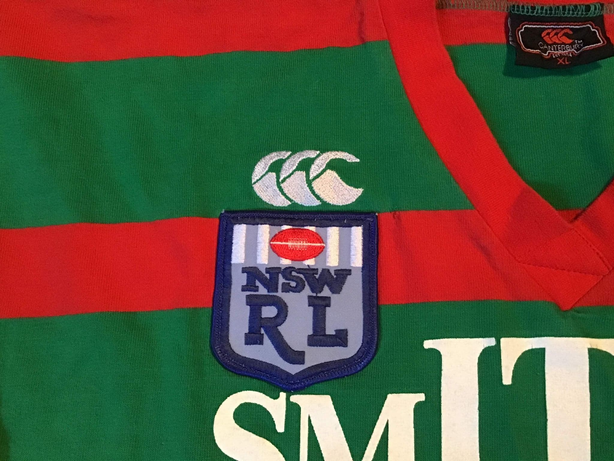Classic Rugby Shirts | 1989 South Sydney Rabbitohs Vintage Old Jerseys