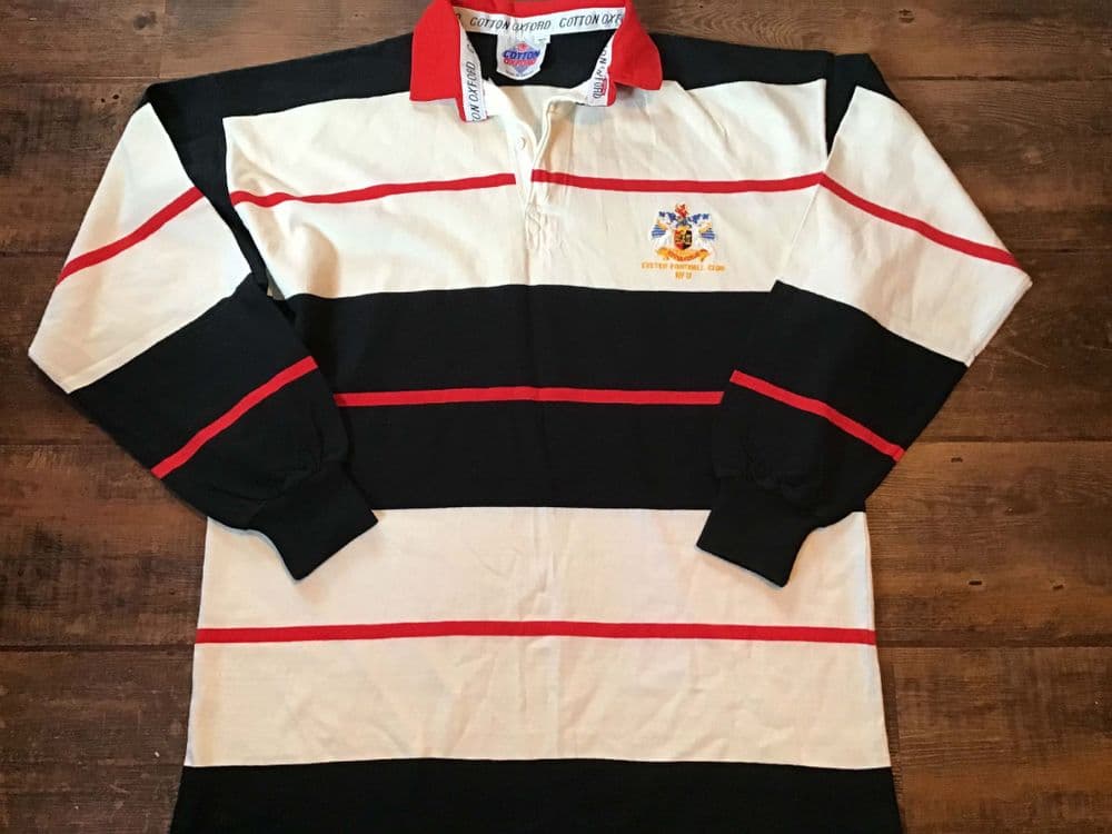 Classic Rugby Shirts 1990 Exeter Chiefs Old Vintage Jerseys