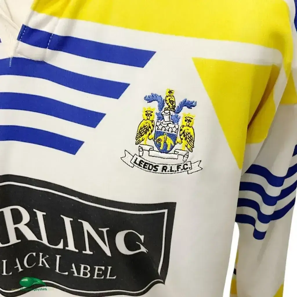 Maillot Rugby Leeds Rhinos Vintage away ISC Jersey England