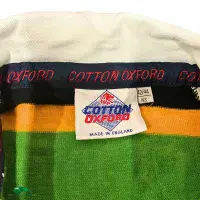 1990/91 Northampton Rugby Shirt | Old Official Cotton Oxford Jersey