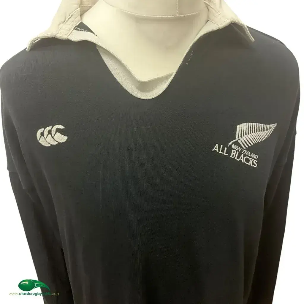 1990/91 New Zealand All Blacks Rugby Jersey - Canterbury - Adults
