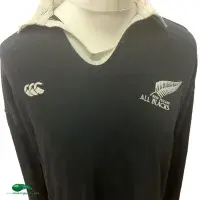 1990/91 New Zealand All Blacks Rugby Jersey - Canterbury - Adults Large