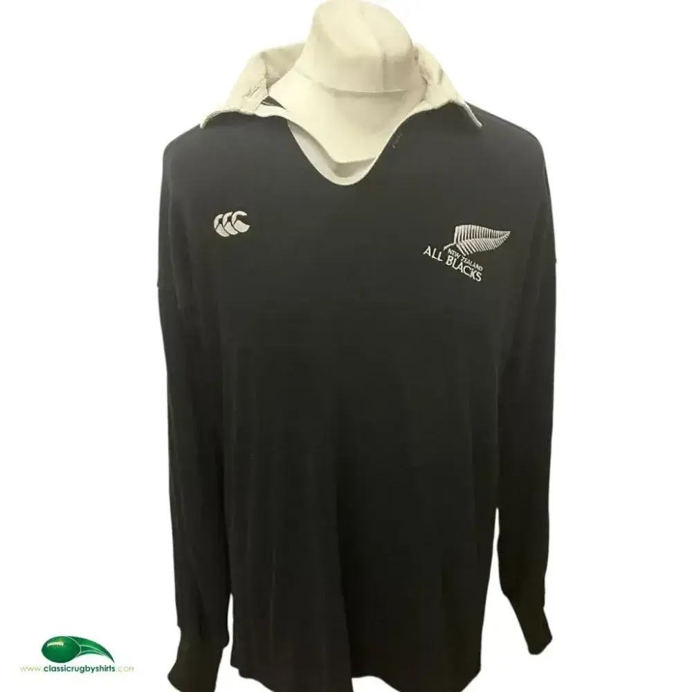 1990/91 New Zealand All Blacks Rugby Jersey - Canterbury - Adults