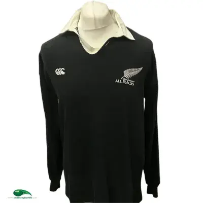 1990 1992 New Zealand L/s Rugby Union Shirt 42
