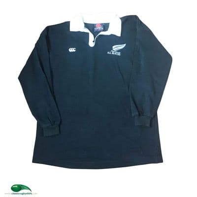 1990 1992 New Zealand L/s Rugby Union Shirt 44