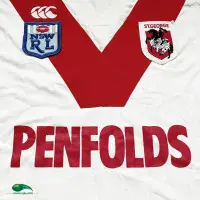 Classic Rugby Shirts | 1991 St George Dragons Vintage Old Jerseys