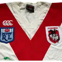 Classic Rugby Shirts | 1991 St George Dragons Vintage Old Jerseys