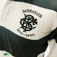 1990 Barbarians Rugby Shirt | Old Official Bourne Sports Jersey - Classic Vintage Rugby Shirts