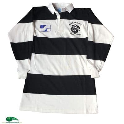 1990 Barbarians 100 Years Centenary Rugby Union Shirt Medium