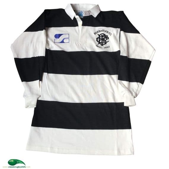 World Rugby Shirts | 1990 Barbarians Old Vintage Centenary Jerseys