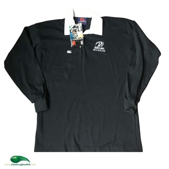 World Rugby Shirts | 1990 New Zealand Kiwi Lager Vintage Old Jerseys