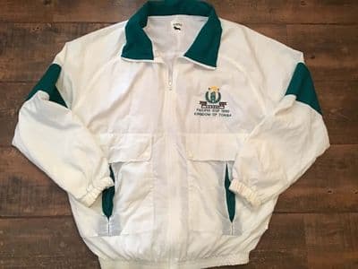 1990 New Zealand Maori Player Issue Pacific Cup Rugby League Jacket Small