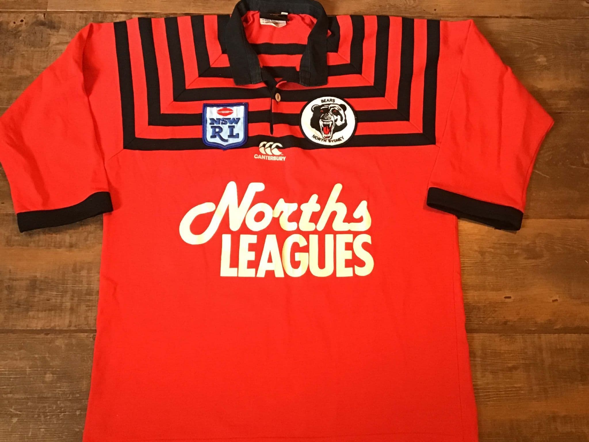 Classic Rugby Shirts | 1992 North Sydney Bears Vintage Old League