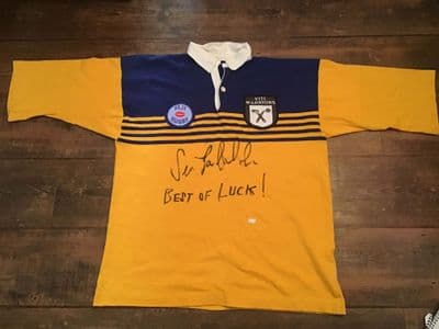 1990's Viti Warriors Signed Rugby Union Shirt Large