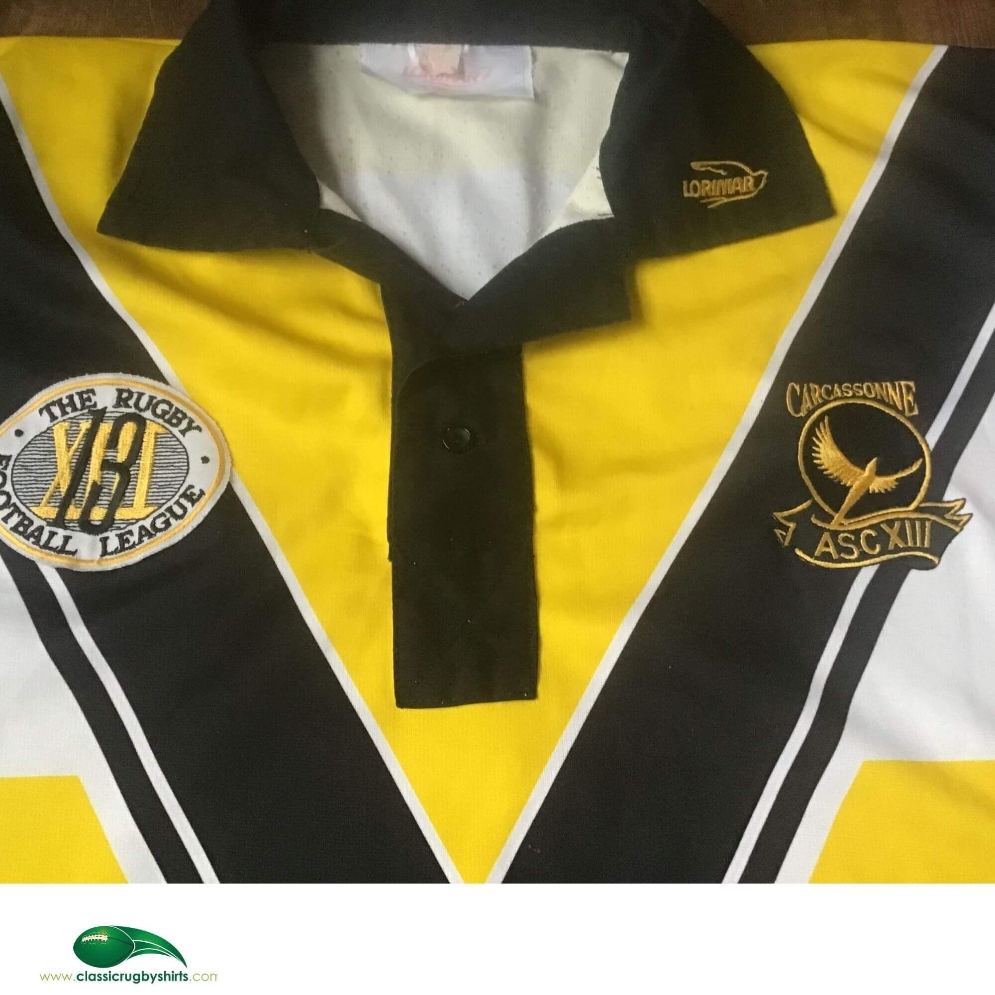 A.S CARCASSONNE XIII Rugby League Shirt Jersey | UK