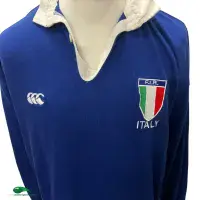 1991/92 Italy Rugby Shirt | Old Official Canterbury Jersey - Vintage Classic Rugby Shirts