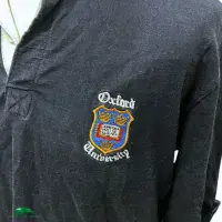 1990s Oxford University Rugby Shirt | Old Official Cotton Oxford Jersey