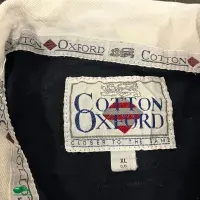 1990s Oxford University Rugby Shirt | Old Official Cotton Oxford Jersey