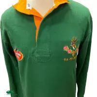 1993 South Africa U23 Rugby Shirt | Old Official Cotton Traders Jersey - Vintage Classic Rugby Shirts