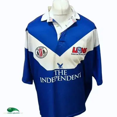 1990s Swinton Lions Rugby League Shirt XL