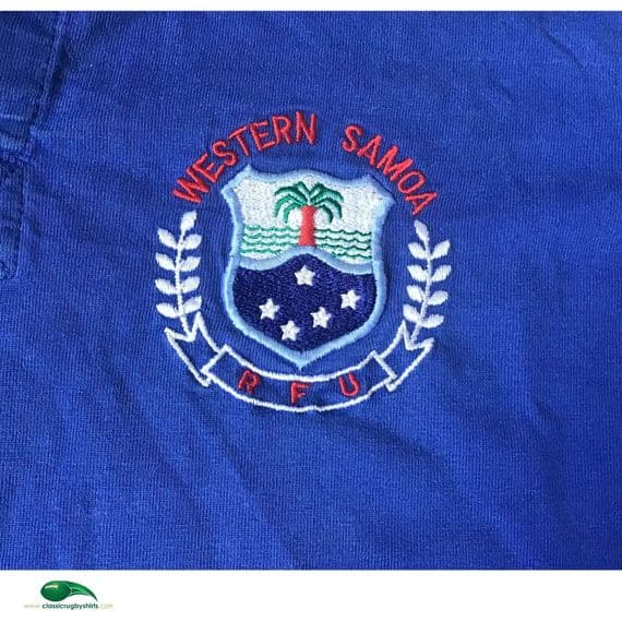 World Rugby Shirts | 1990s Western Samoa Vintage Old Jerseys