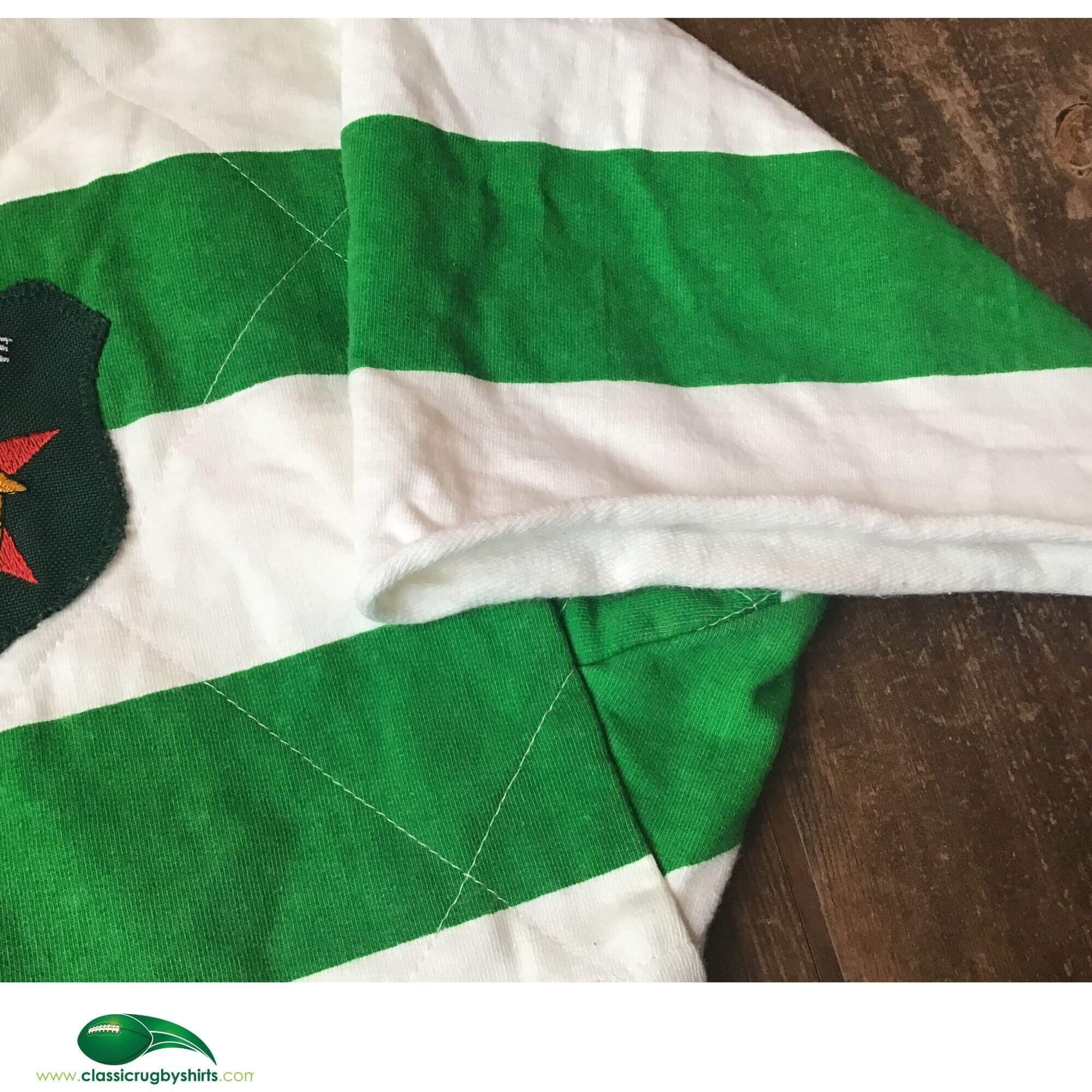 World Rugby Shirts 1991 Zimbabwe Old Vintage Jerseys