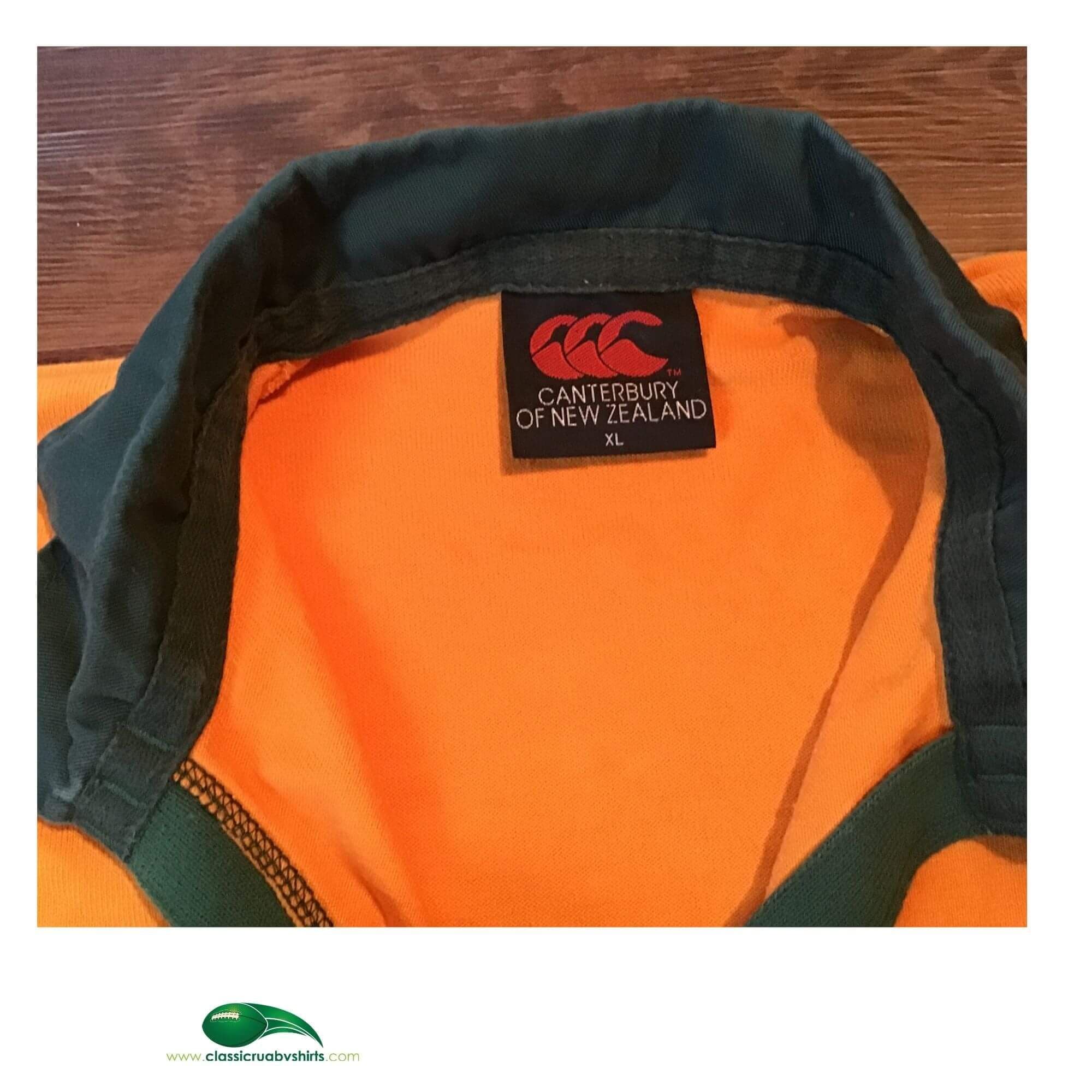 Maillot De Rugby Vintage Australie – Domicile – Manches Longues – Canterbury – Années 1991/92