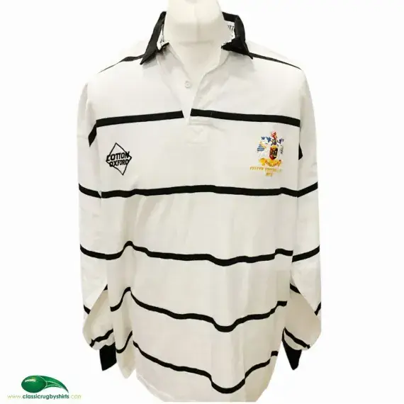 1991/92 Exeter Rugby Shirt | Old Official Cotton Oxford Jersey