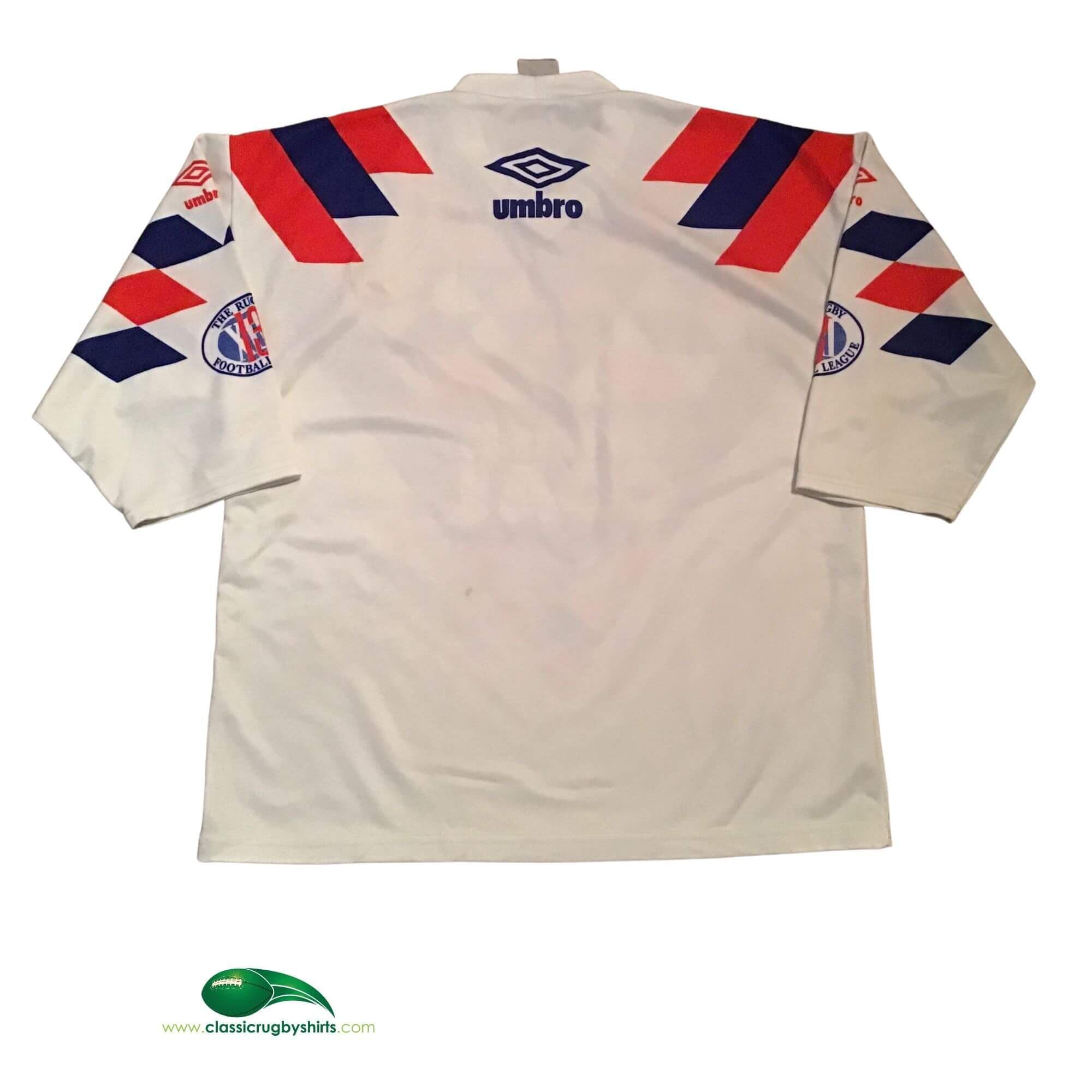Classic Rugby Shirts | 1991/92 Great Britain Vintage Old Jerseys