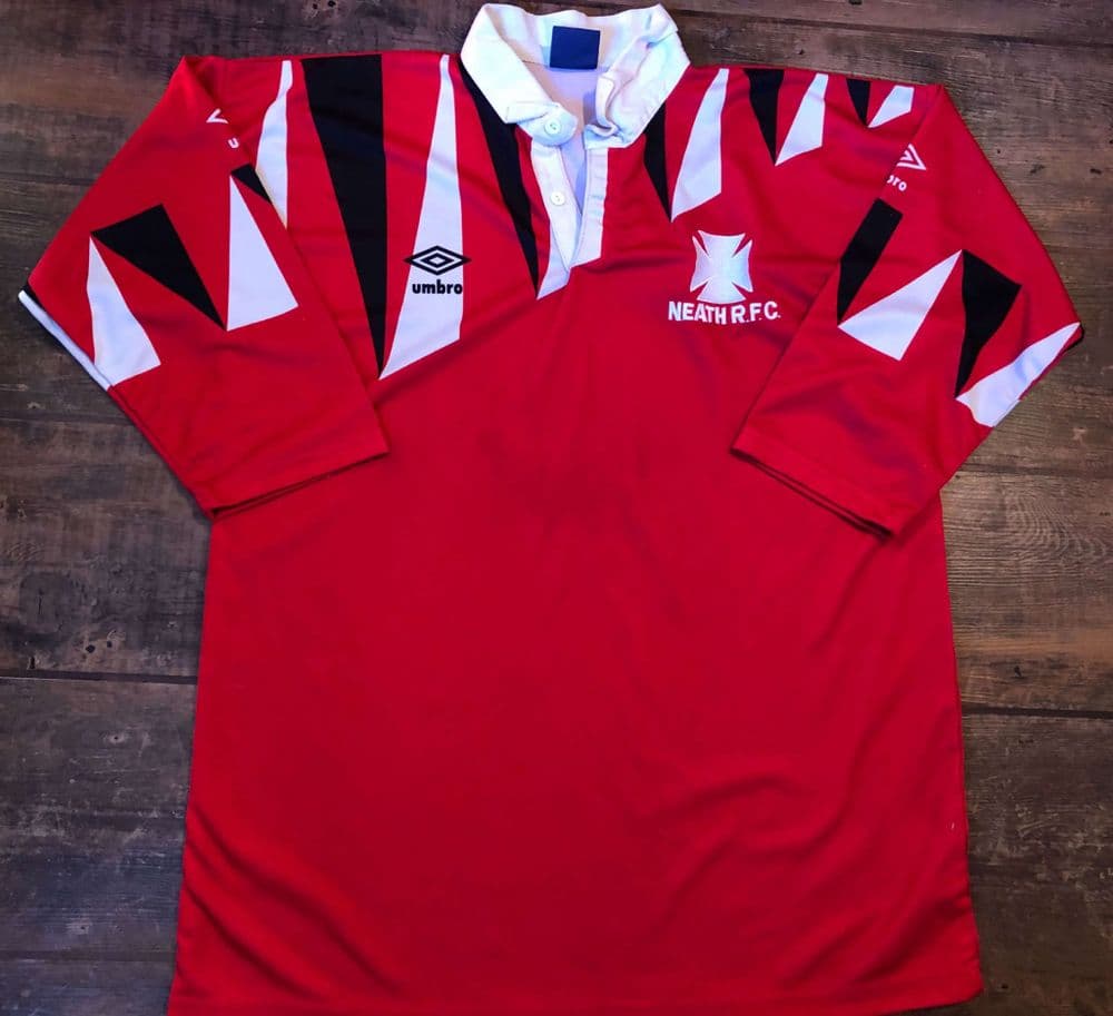 Classic Rugby Shirts 1991 Neath Vintage Old Retro Jerseys